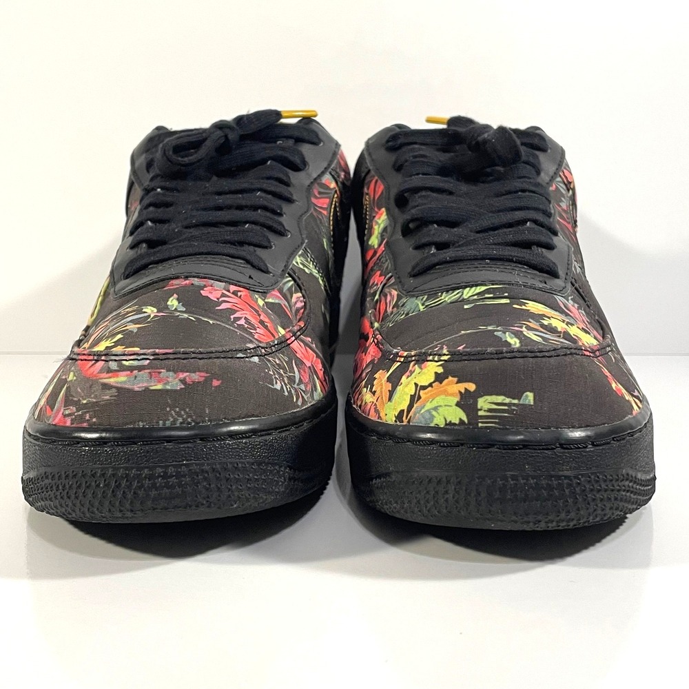 Nike Mens Size 12 Air Force 1 '07 LV8 Floral Pack Black BV6068-001 - Picture 2 of 10